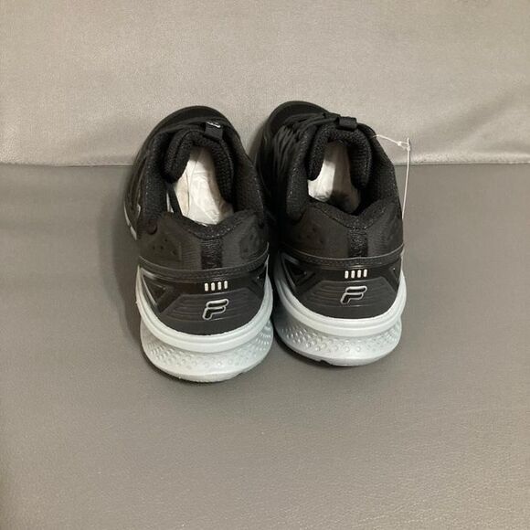 Fila Men's Black and Grey Trainers - Picture 4 of 7